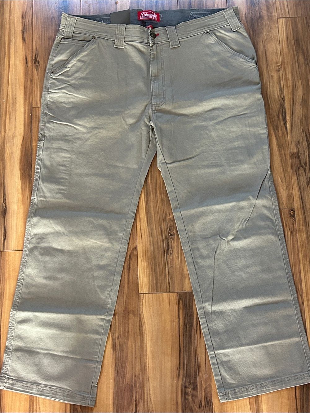 NEW Coleman Men's Tan Utility Pants 38 x 30 - Picture 5 of 7